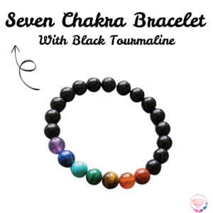 Seven Chakra Bracelet with Negativity Shielding