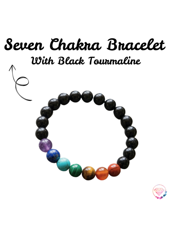 Seven Chakra Bracelet with Negativity Shielding