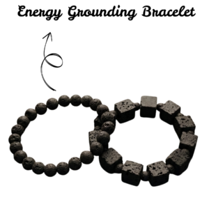 Lava Rock Energy Grounding Bracelet (Two Variants)