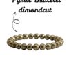 Pyrite Bracelet (In Premium Diamond Cut Style)