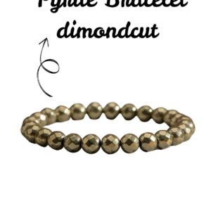 Pyrite Bracelet (In Premium Diamond Cut Style)
