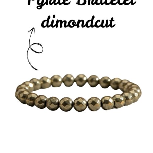 Pyrite Bracelet (In Premium Diamond Cut Style)