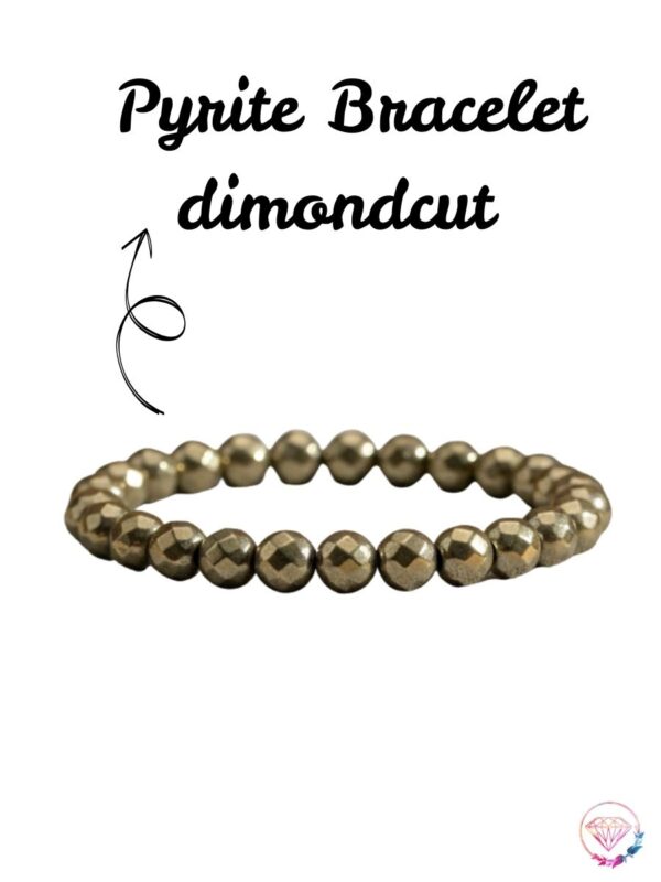 Pyrite Bracelet (In Premium Diamond Cut Style)