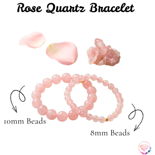 Rose Quartz Love & Healing Bracelet (Two Variants)