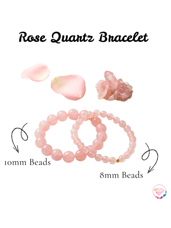 Rose Quartz Love & Healing Bracelet (Two Variants)