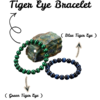 Tiger Eye bracelet ( Four Variants )